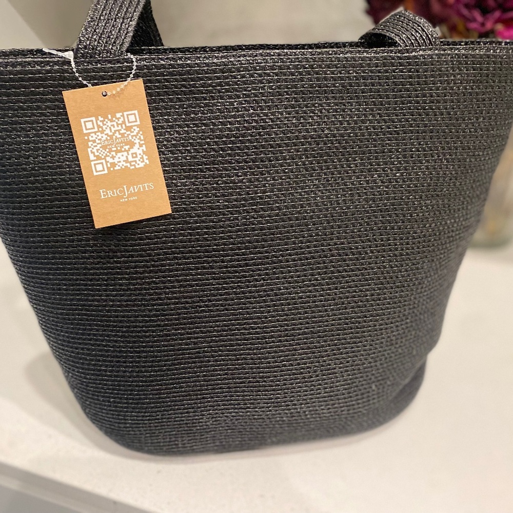 Eric Javitz Designer straw bag